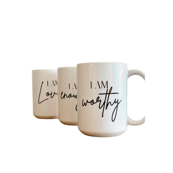 1 (10) "I AM Loved" Ceramic Mug