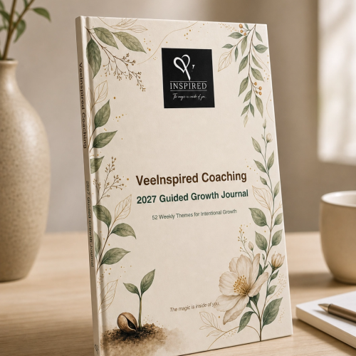 veeinspired_book_mockup_slim VeeInspired Coaching 2027 Guided Growth Journal (Downloadable PDF)